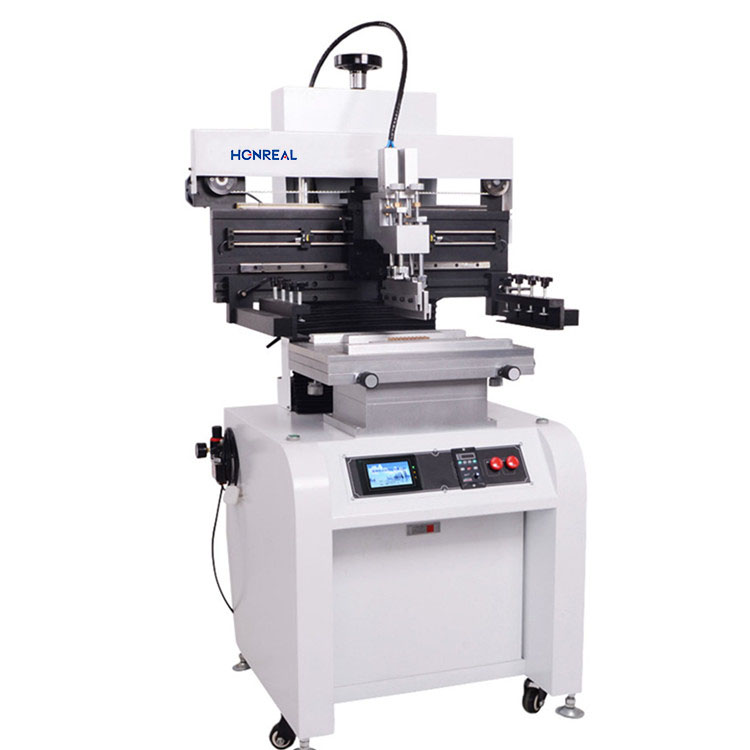 Semi-auto solder paste printing machine